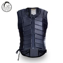 Unisex equitação ao ar livre eva colete proteger equitação segurança equestre colete equestre corpo protetor de segurança equitação equipmenten - Image 5