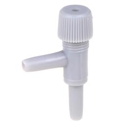 Tubo de ar de aquário 10x, válvula de controle de fluxo de oxigênio para tanque de peixes, válvula de controle de fluxo de volume, amarelo branco cinza, adequado para 4mm tubo de ar de linha de ar - Image 3