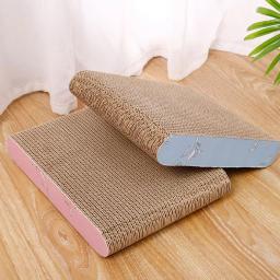 Almofada de papel arranhadora para gatos, colchão com papelão ondulado para arranhar e raspar as unhas do gato, suprimentos para animais de estimação - Image 4
