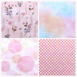 Kscrtampa de papel para scrapbooking, 12 folhas floridas, papel original, arte, fundo, cartão de papel, faça você mesmo, artesanato, scrapbook - Image 4