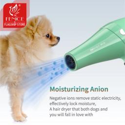 Fenice secador de cabelo para animais de estimação alta potência ventilador água secador silencioso gato cão banho secagem rápida secador de cabelo - Image 3