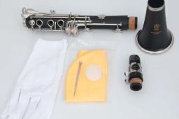 Feito no japão 355 bb clarinete 17 teclas b plana instrumentos musicais de alta qualidade tubo baquelite niquelado clarinete - Image 2