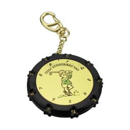 Contador de pontuação de golfe, contador de pontuação de dois dígitos, chaveiro, contador de pontuação, portátil, lados duplos, 18 buracos - Image 5