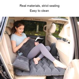 Cama de ar dupla para uso doméstico, Dobrável espessada, Colchão inflável conveniente, Descanso para carro, SUV, Viagem, Airbed, Ao ar livre - Image 3