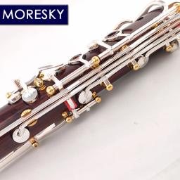 MORESKY-Cocobolo madeira profissional clarinete, Sibila Redwood, Prata Chaves chapeado, Sib Klarnet, Luna ES - Image 4