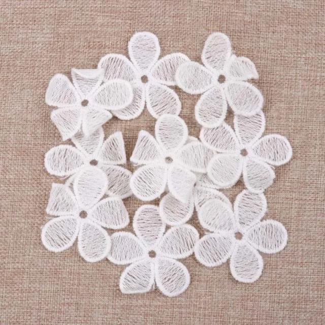 Lâminas de Fita de Renda Floral Padrão para Decoração e Artesanato - 10 Unidades de 5.7cm