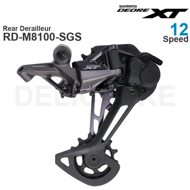 Shimano XT RD-M8100-SGS Desviador Traseiro 1x12 Velocidades MTB