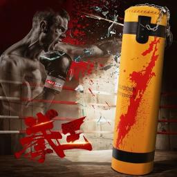 Saco De Boxe De Couro PU, Sacos De Boxe Para Adultos, MMA Muay Thai Taekwondo Sanda, Treino De Boxe Em Casa, 180cm,160cm,140cm - Image 2