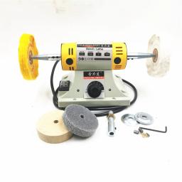 110v/220v 350w máquina de polimento pedra diy carpintaria jade jóias dental bancada torno máquina moagem lixar ferramentas - Image 3
