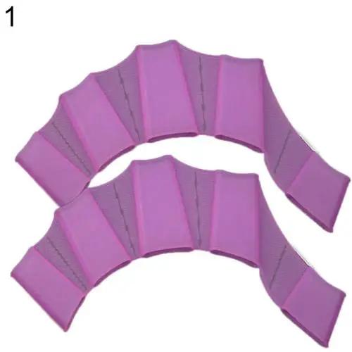 Luvas de silicone tipo rã para desportos aquáticos, unisexo, mão, mão, nadadeiras, dedo, palmado, luvas, para desportos aquáticos, 1 par - Image 1