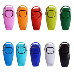 Pet cão apito e clicker filhote de cachorro parar barking ferramenta de auxílio à formação clicker portátil trainer produtos para animais de estimação suprimentos 1 pc - Image 5