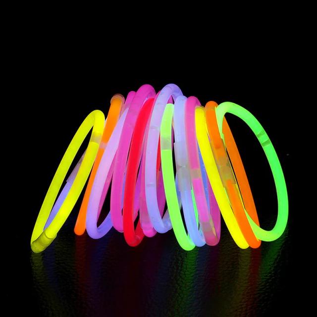 Brilho Colorido: Conjunto de 10 Pulseiras, Colares e Varas de Neon para Festas, Casamentos e Eventos Festivos