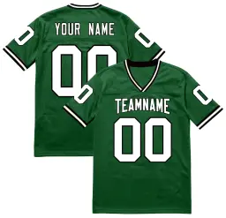 Personalizado personalizado camisa de futebol americano bordado nome da equipe número costurado camisa de futebol ao ar livre jogo rugby jérsei masculino - Image 3