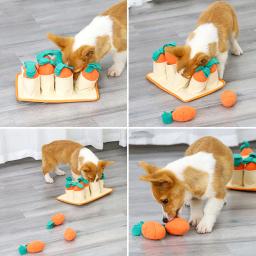 Pet Dog Snuffle Mat Toy, Treinamento Iq Puzzle, Dog Slow Feeder Mat, Recipiente de comida, Jogo de jogo, Chihuahua - Image 2