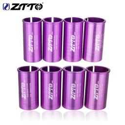 Ztto espaçador de bicicleta para selim, capa de tubo converter bicicleta de liga metálica em mtb com mudança de tamanho 25.4 27.2 31.6 - Image 3