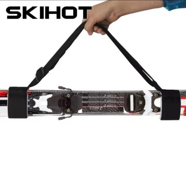 SkiHot Alça para Motociclismo Correia para Esqui e Snowboard 110cm