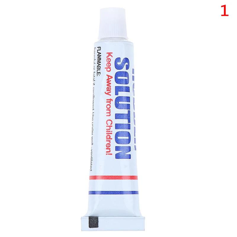 Tubo interno de borracha reparação punctura frio remendo solução kit cola adesiva bicicleta cola ferramenta reparo da bicicleta - Image 1
