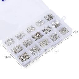 Um conjunto de liga jóias fazendo kit jóias fazendo ferramentas de cobre fio espaçador grânulos crimp brinco ganchos artesanal artesanato suprimentos - Image 4