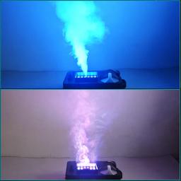 Máquina de fumaça para palco de dj, alta potência, 24x9w, rgb, 3 em 1, led 1500w, máquina de neblina, controle remoto, vertical, dmx, festa, música, casamento - Image 6