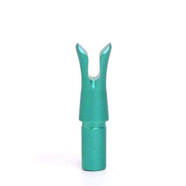 Conjunto de 6 Nocks de Alumínio para Flechas com ID de 6.2mm - Acessórios DIY para Caça e Tiro com Arco