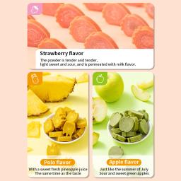 Cão petiscos filhote de cachorro molar haste mordida-resistente anti-halitose suplemento de cálcio pet teddy cães pequenos osso de limpeza de dentes - Image 4