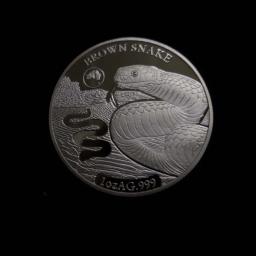 Conjunto de moedas de prata crocodilo + coala + cobra + moedas de desafio kookaburra, 6 fábricas 2019 austrália - Image 5