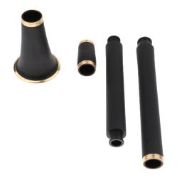 1 pacote partes de instrumentos de sopro, bricolagem abs, corpo de clarinete preto - Image 4