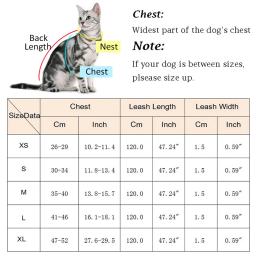 Conjunto de Arnês e Trela Xadrez para Gatos, Arnês Mesh Pet, Moda Cat, Acessórios Kitty, Produtos para Gatos, Verão - Image 2