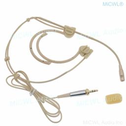 Melhor som fone de ouvido microfone para sennheiser hsp2 shure mipro akg sem fio bege cabeça cardióide microfones micwl cm90 - Image 6