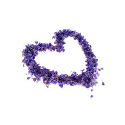 Natural secas pétalas azuis casamento e festa capaz confetes decoração biodegradável diy pastelaria bolos acessórios 2 g/saco - Image 3