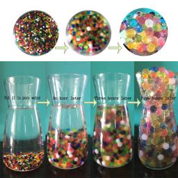 Crystal Soil Water Beads para Decoração, Hydrogel Water Balls, Growing Gel, Presente de Natal, Flor, Casamento, 10000Pcs por saco - Image 3