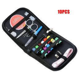 Ponto kits de costura para casa kit de costura acessórios básico profissional agulhas de costura e linha - Image 3