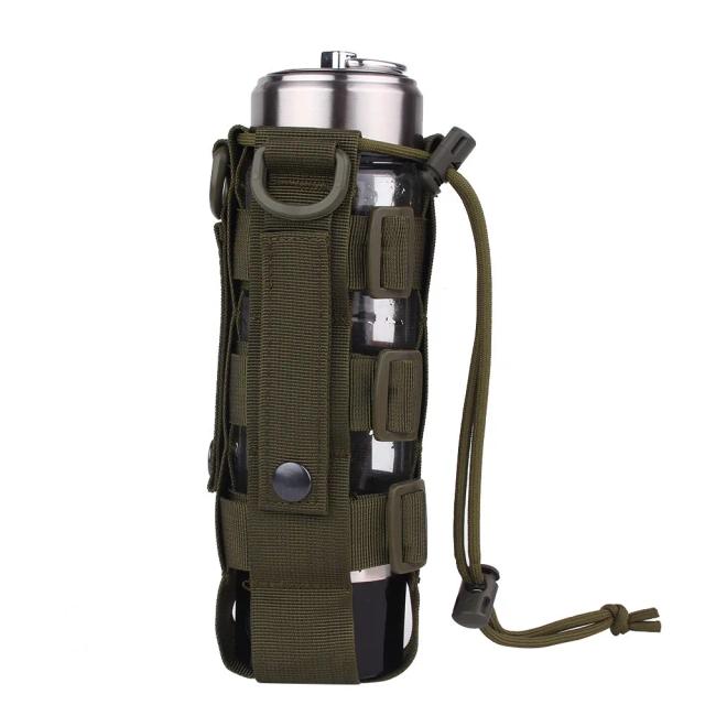 Pochete de Garrafa de Água Molle Atualizada para Viagens e Caminhadas com Cordão Ajustável