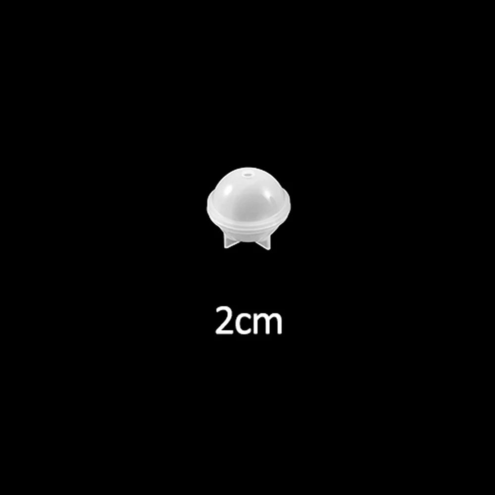 Cristal Rodada Silicone Moldes para Fazer Jóias, 3D Bola Artesanato Pingente, Molde de Resina Epóxi, Ferramentas DIY, Descobertas Suprimentos, 1PC - Image 1