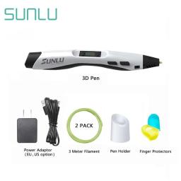 Sunlu caneta impressora 3d SL-300 novo presente diy frete grátis com reino unido ue eua plug 8 controle de velocidade digital para desenho e diy - Image 2