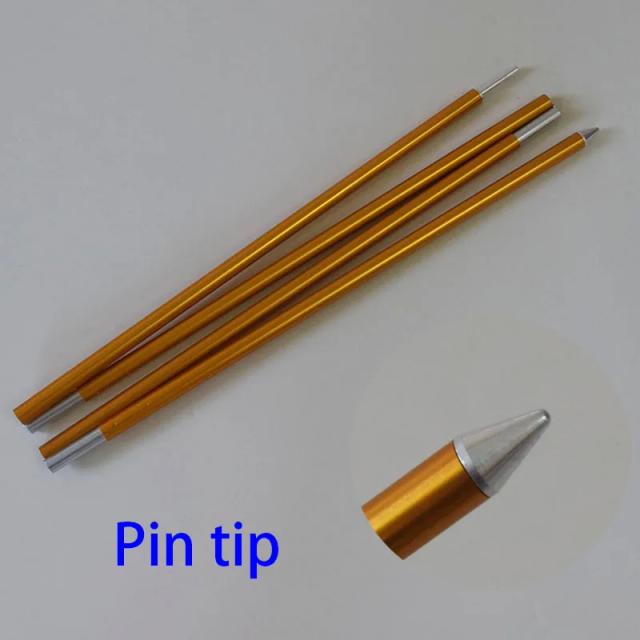 Pólo de Alumínio para Barraca e Dossel - 160cm, 4 Seções, Diâmetro 13mm