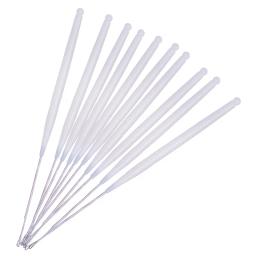10 pçs plástico tricô agulhas pontos tecer artesanato crochê gancho conjunto plástico crochê agulhas costura tricô ferramentas - Image 4