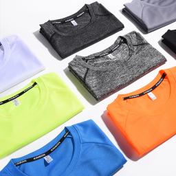 Camisa de esporte homens collants de fitness rápido seco correndo camiseta atlética desgaste roupas de ginástica sportswear camisetas camiseta correndo hombre - Image 4