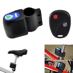 Bicicleta bicicleta anti-roubo segurança alarme bloqueio som alerta com controle remoto ciclismo cadeado anti-roubo dispositivo acessórios - Image 2