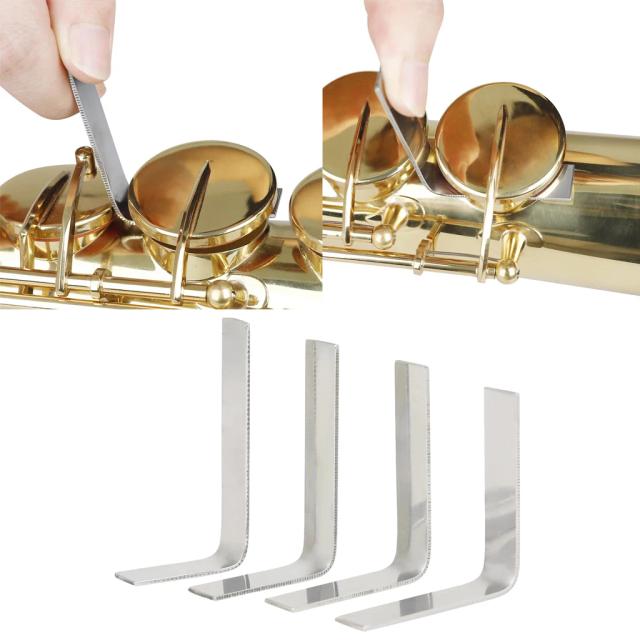 Almofadas de Sopro para Reparo de Instrumentos Musicais - 4 Unidades para Saxofone, Clarinete e Flauta