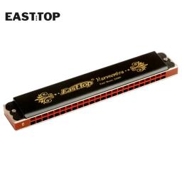 EASTTOP Tremolo Harmonica, Órgão da Boca, Harmônica para Adultos, Estudantes, 24 Buracos, T2406K, Chave de C - Image 2