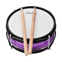 Muslady tambor de percussão 8 polegada snare tambor cabeça com baquetas alça de ombro tambor chave para iniciante estudante banda feriado presente - Image 1
