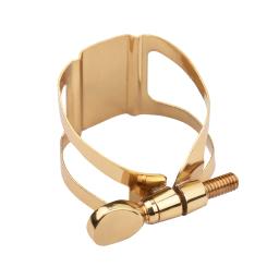 Único parafuso de ajuste saxofone ligadura durável ligadura sax profissional bocal para Alto/Tenor/saxofone soprano - Image 3