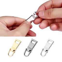 1pc 8 #5 #3 # puxadores de zíper de metal destacável para zíper sliders cabeça zíperes reparação para mochila casaco guia diy costura acessórios - Image 2