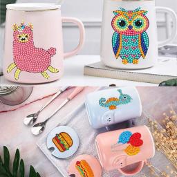 5/12 pçs bonito dos desenhos animados princesa animal gem 5d diamante pintura kits adesivos de mosaico arte artesanato crianças crianças brinquedos iniciantes - Image 2