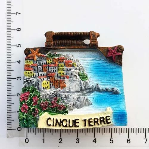 Ímãs de Frigorífico Cinque Terre: Lembranças Turísticas Italianas para Decorar sua Casa