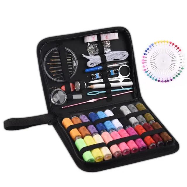 Kits de Costura DIY Multifuncionais: Caixa Completa para Bordado, Estofamento e Acessórios de Costura à Mão