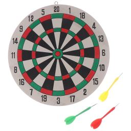1 conjunto novo dart board & dart jogo conjunto perfeito para o homem caverna sala de jogo crianças decoração - Image 5