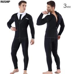 Roupa de mergulho unissexo, Conjunta, À prova de frio, Aquecimento, Individualizada, Roupa ocidental, Novo, 3mm - Image 3