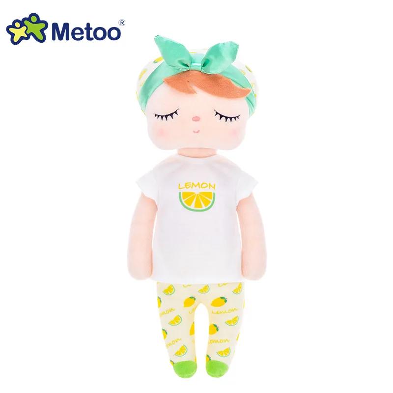 Metoo Fruit Angela Doll para meninas, brinquedos de pelúcia, melancia, fresco, fofo, kawaii, presente infantil, novo - Image 1